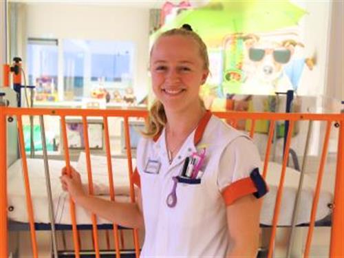 kinderverpleegkundige Jeanine: 'Altijd weer blij'